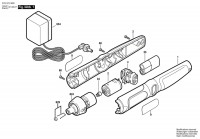 Bosch 0 603 938 125 Psr 2,4 V Cordless Drill Driver 2.4 V / Eu Spare Parts